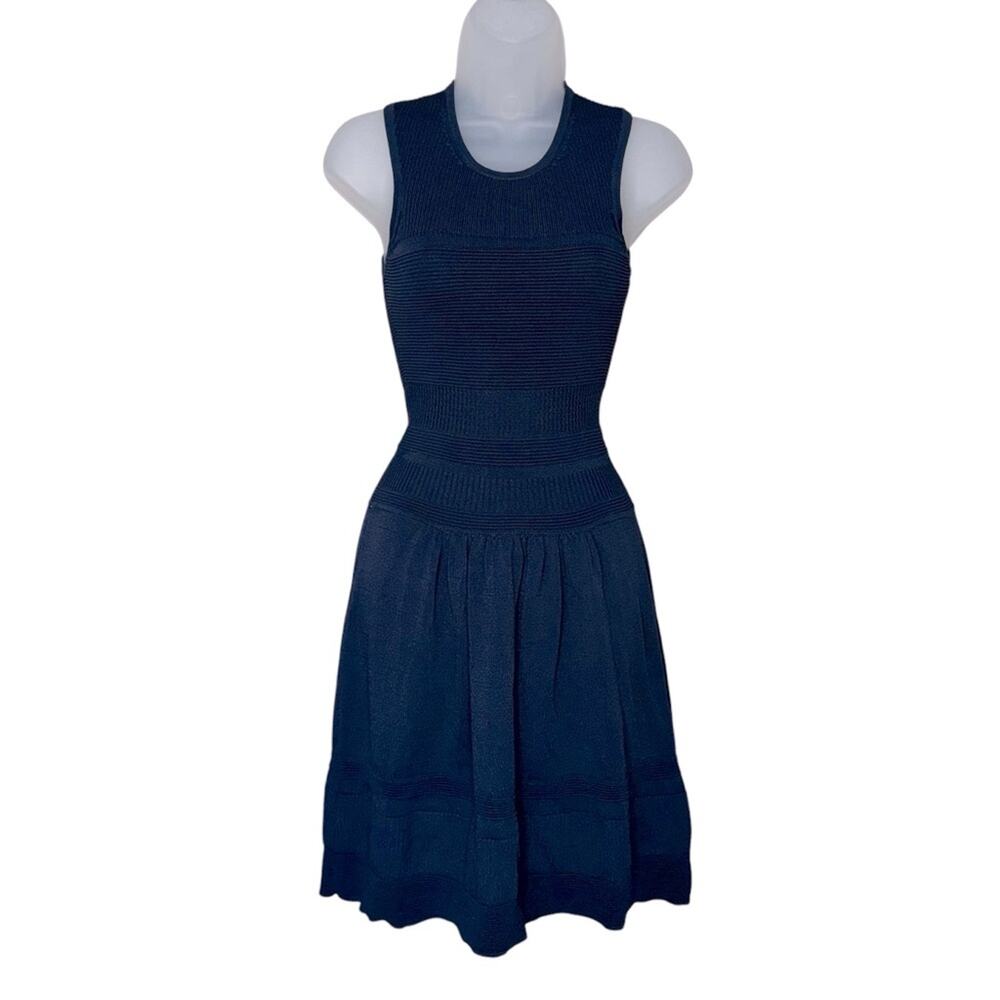M.PATMOS Women’s Navy Blue Sleeveless Dress